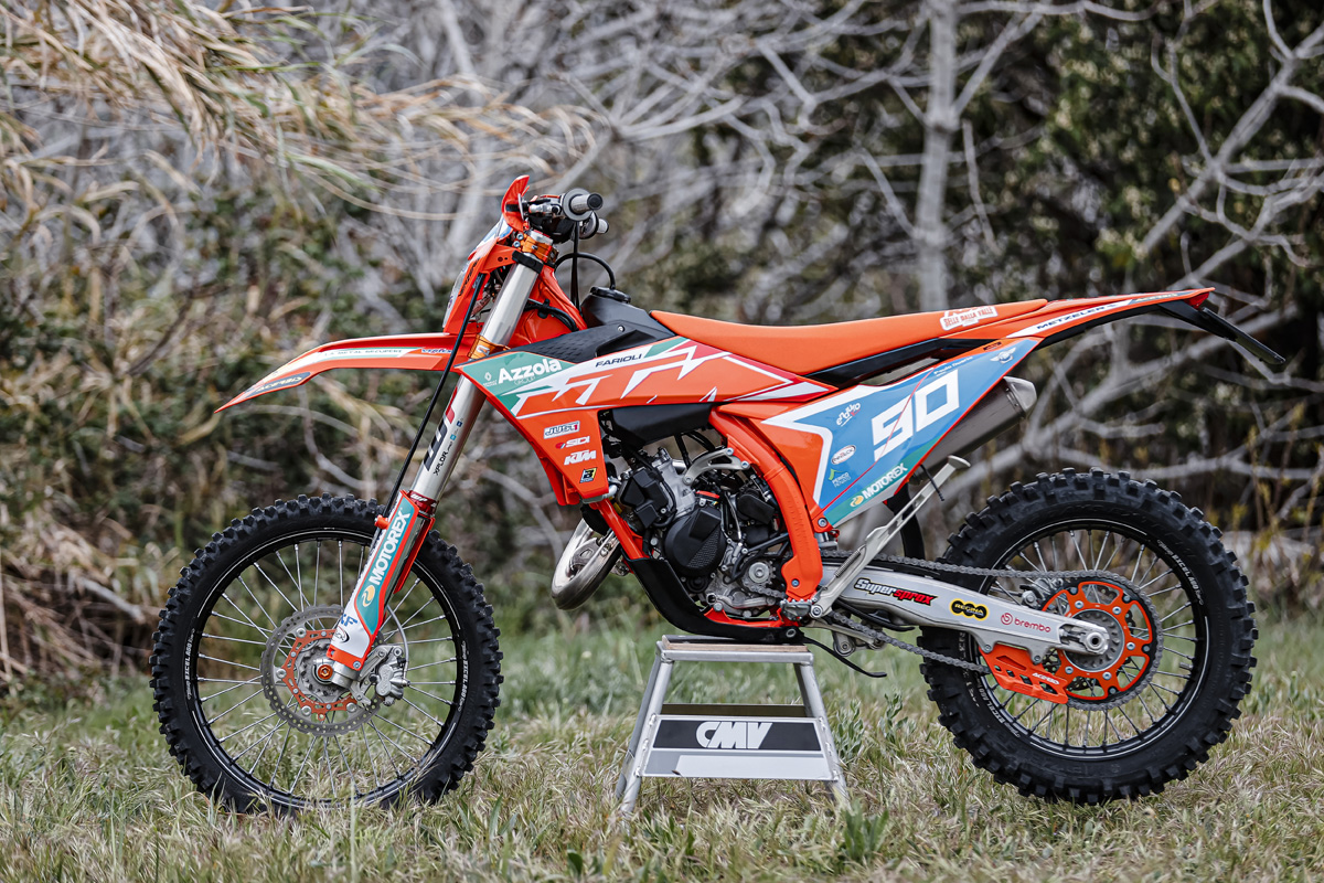 Pro Bike: KTM Pro Racing’s fuel injected 125 two-stroke
