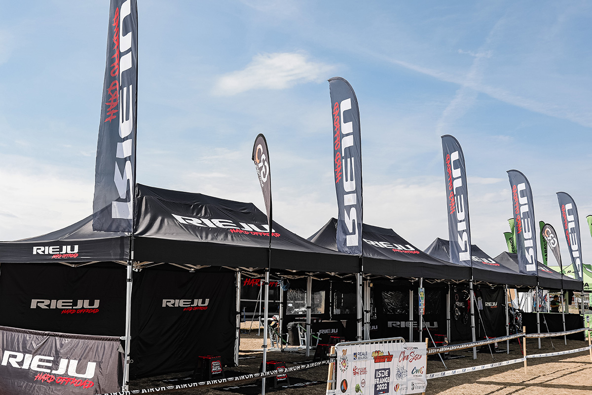 Rieju 2023 ISDE bike rental and assistance package 