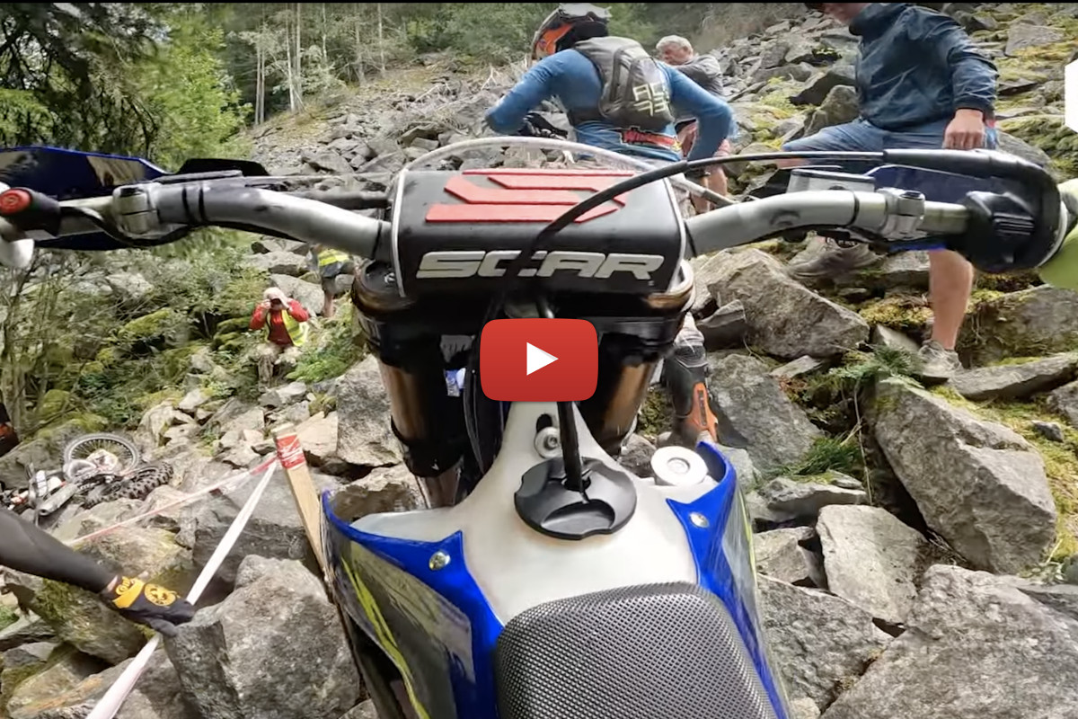 2023 German Hard Enduro Series: Wade Young dominates the Granit Scramble