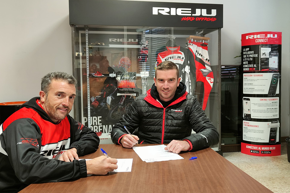 Loic Larrieu back in EnduroGP with Rieju