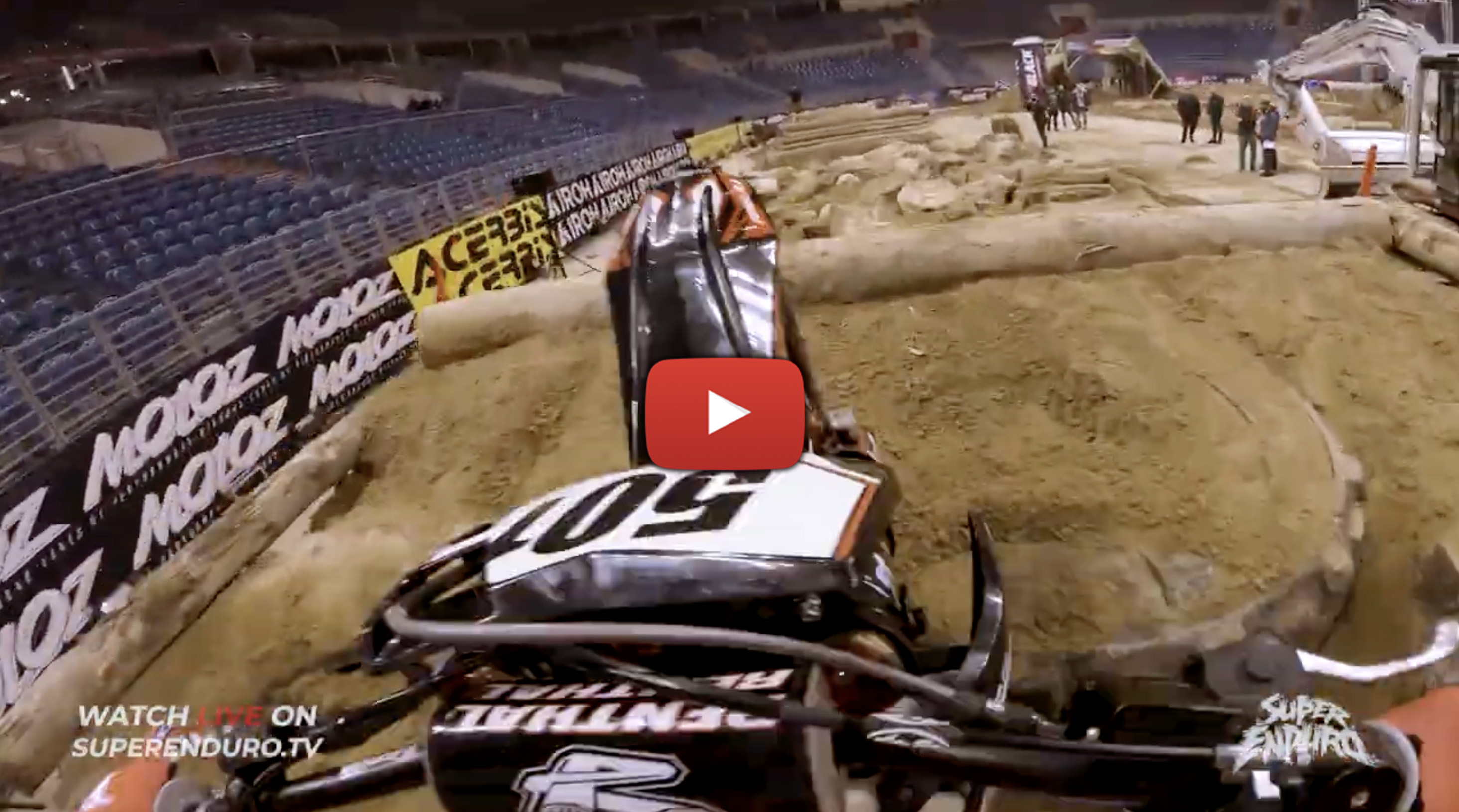 2024 SuperEnduro: GP of Poland, Krakow onboard track preview