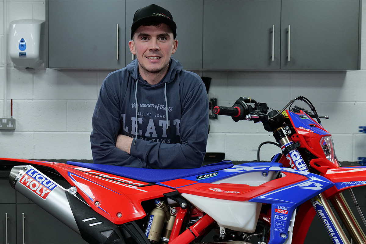 Life after EnduroGP – Apico Racing and Beta UK deal for Danny McCanney in British Enduro