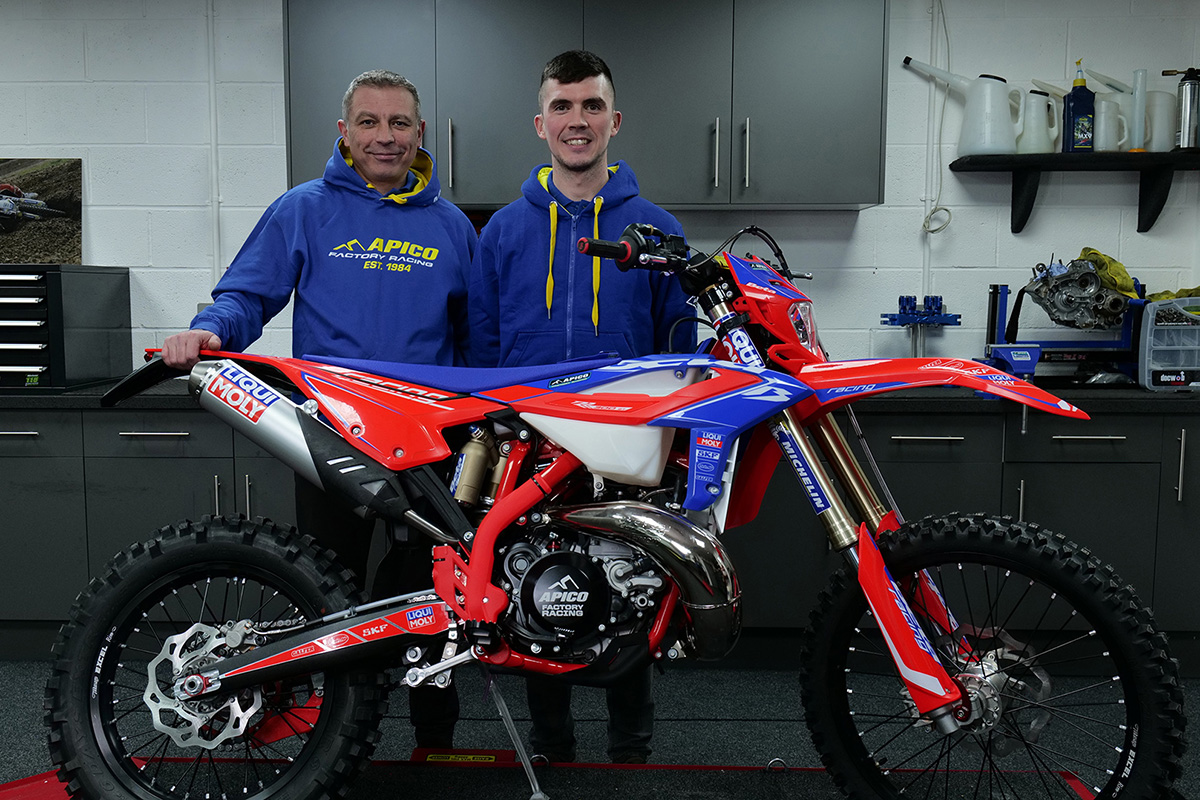 Life after EnduroGP – Apico Racing and Beta UK deal for Danny McCanney in British Enduro