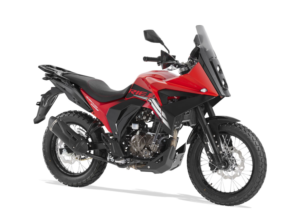 Quick Look: Rieju Aventura 125 – new mini Adventure bike for under 4K