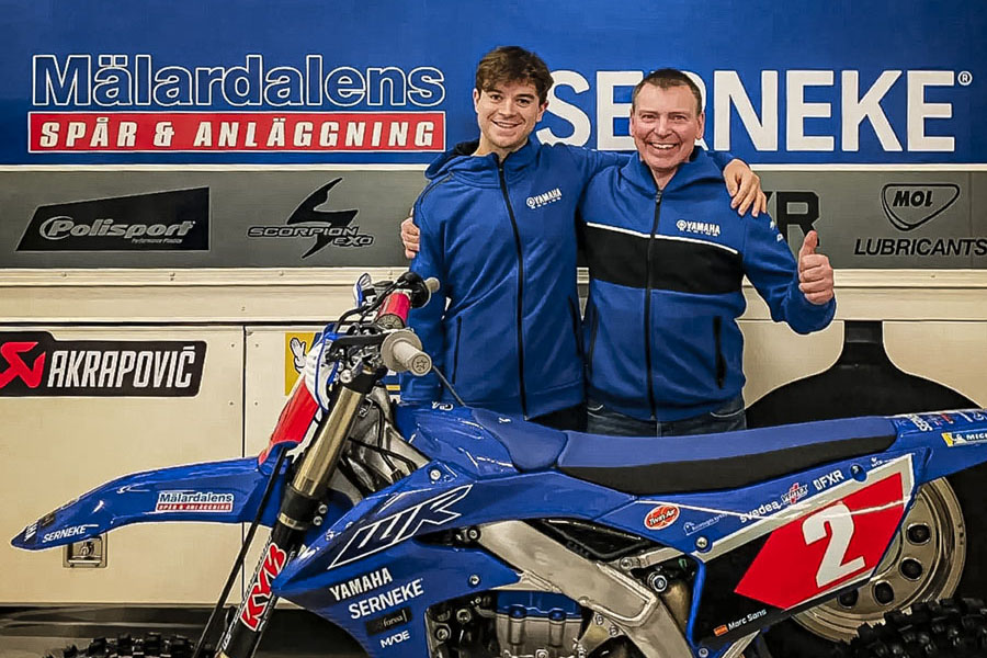 Johansson MPE Yamaha EnduroGP team sign Marc Sans on all-new YZ450F