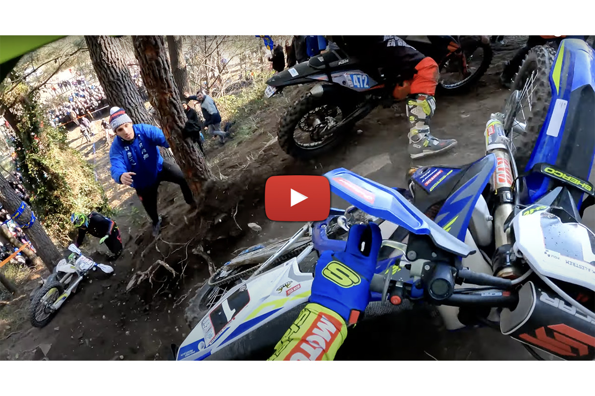 2023 Alestrem extreme enduro onboard POV with Mario Roman