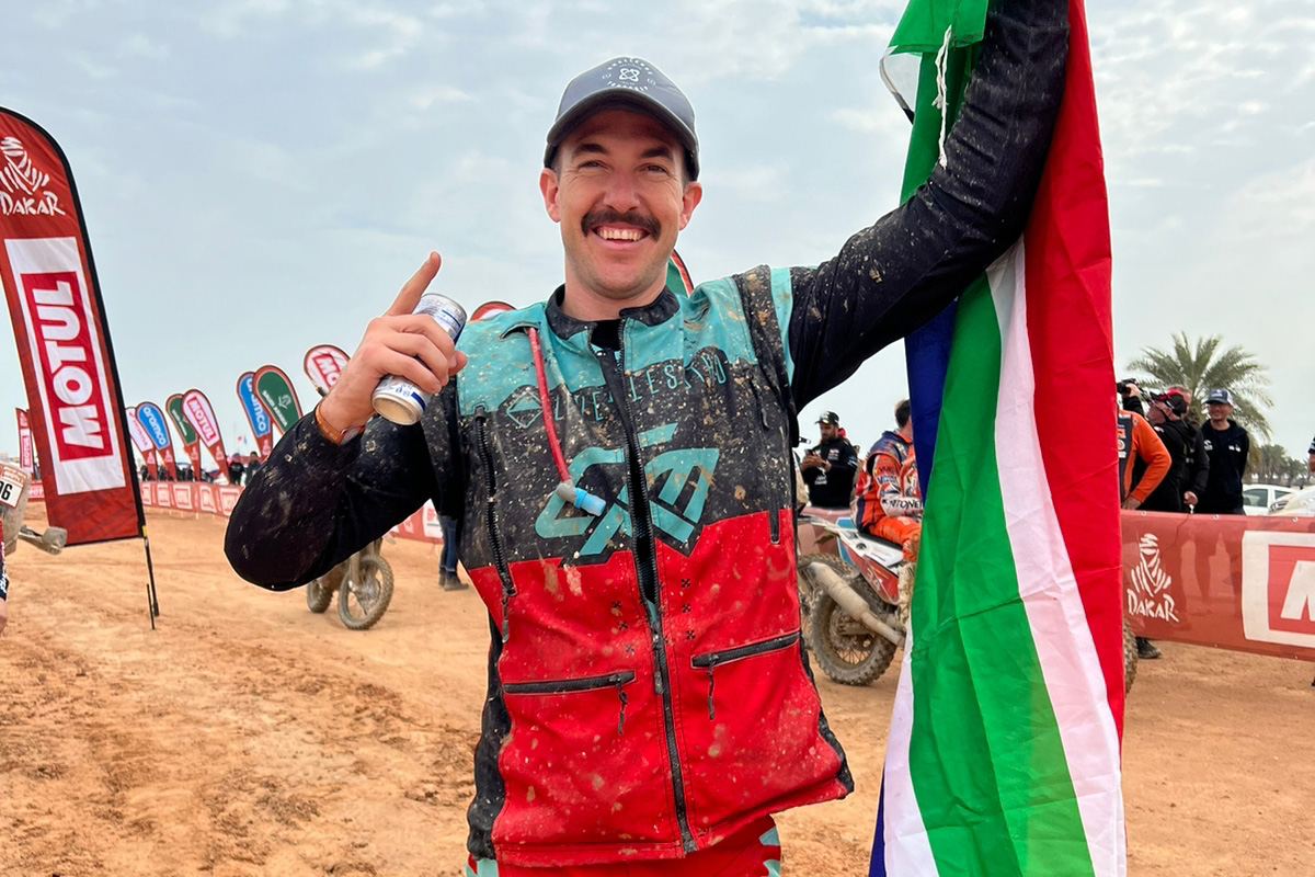 Back next year? “Definitely” – Dakar winner and Roof of Africa organiser, Charan Moore 