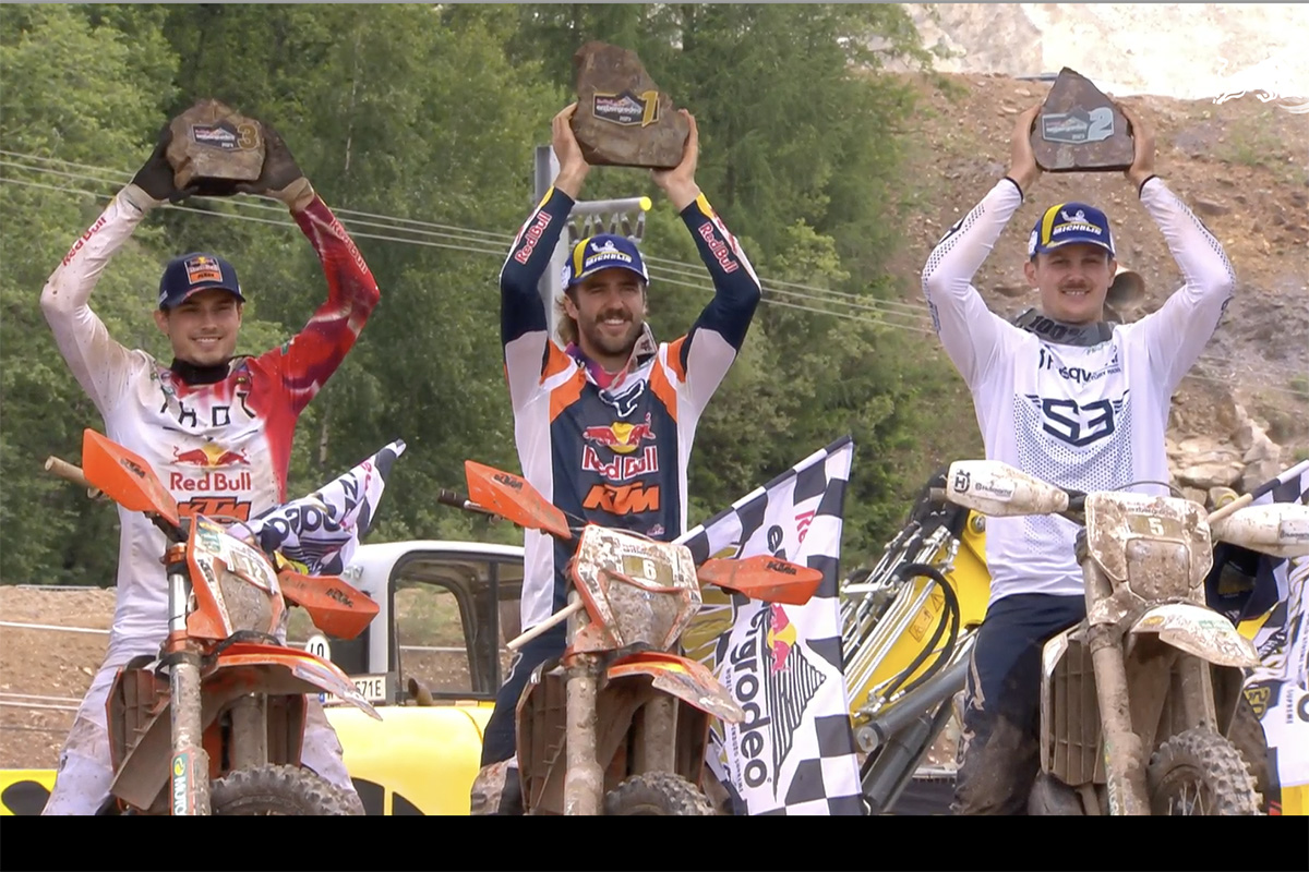 2023 Erzbergrodeo results: Lettenbichler wins the battle with Bolt for his second victory