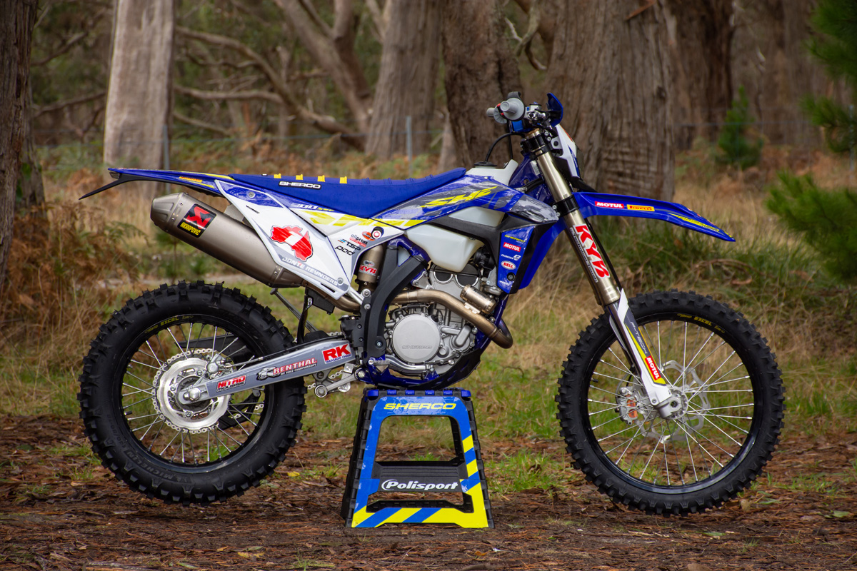 Quick look: Jonte Reynders A4DE Edition Sherco 300 SEF Factory