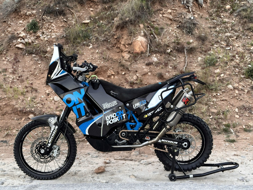 Win a Lyndon Poskitt hand-built Ultimate Rally Adventure Bike