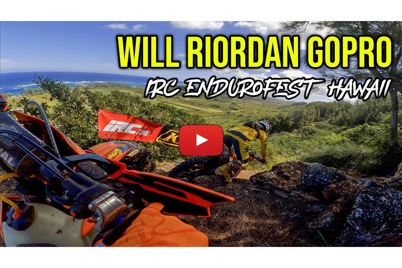 US Hard Enduro: Endurofest Hawaii onboard POV with Will Riordan