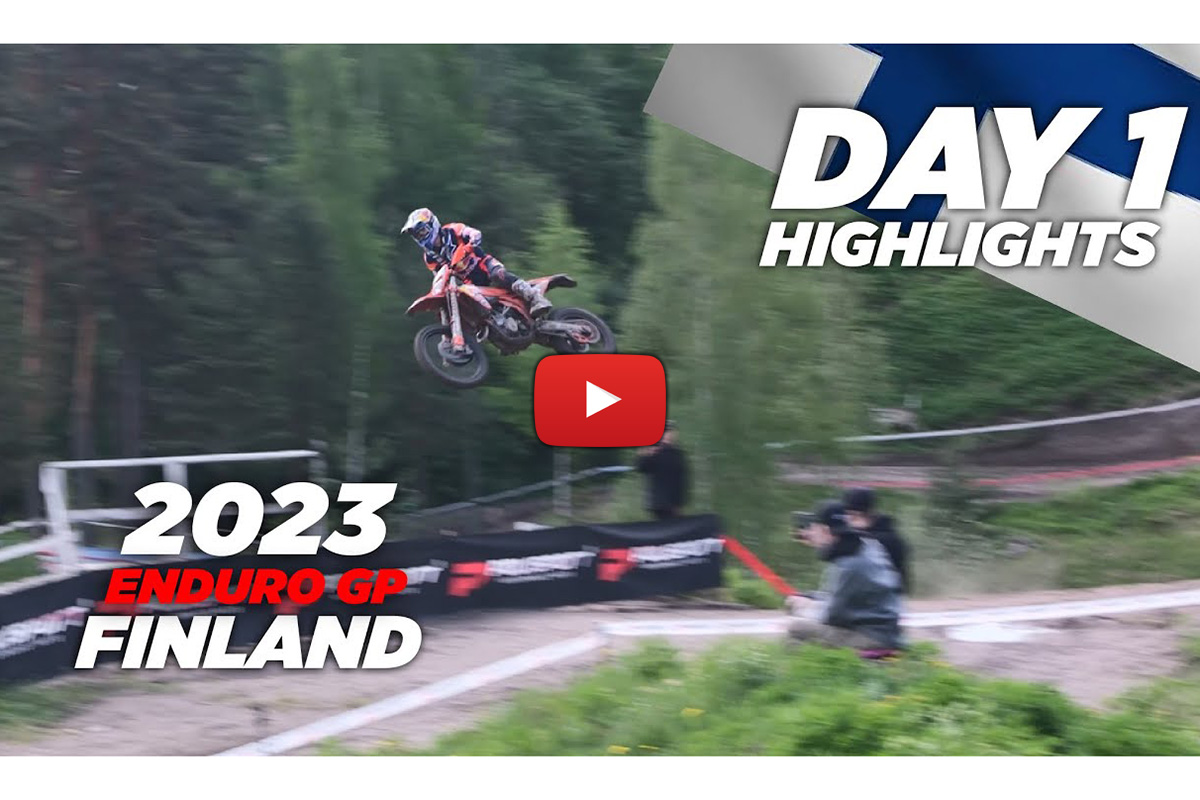 EnduroGP of Finland video highlights – Brad Freeman leads British domination on day 1