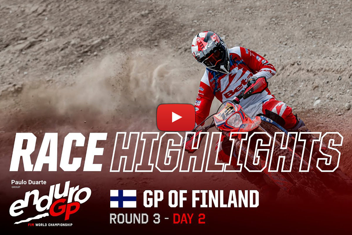 EnduroGP of Finland video highlights – Josep Garcia bites back on day 2