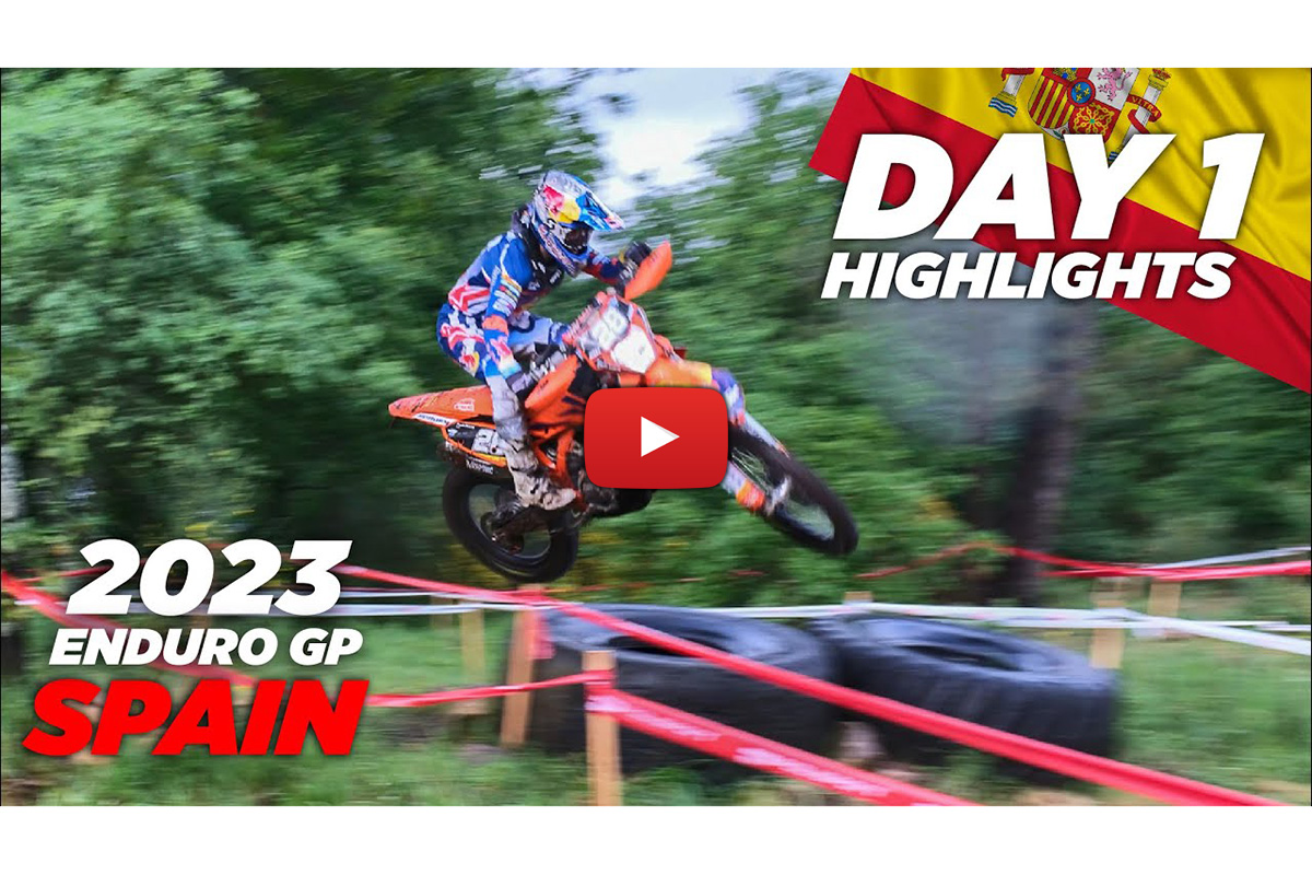 2023 EnduroGP of Spain day 1 RAW video highlights