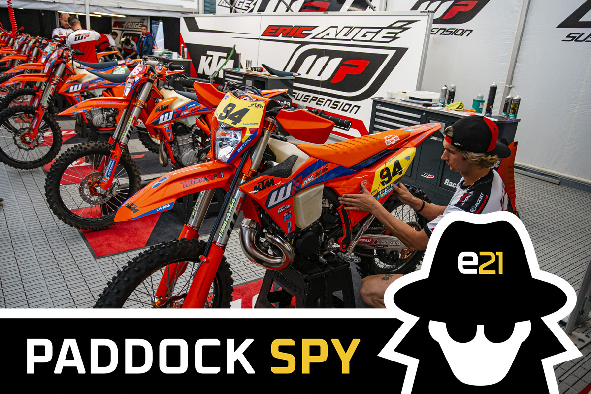 Spanish GP ’23 Paddock Spy – KYB shocks, foam, 300cc two-strokes and beefy wires