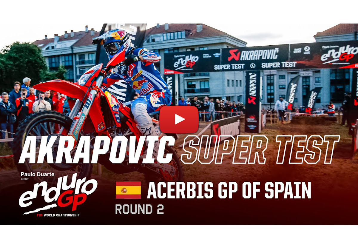 2023 EnduroGP of Spain Super Test video highlights