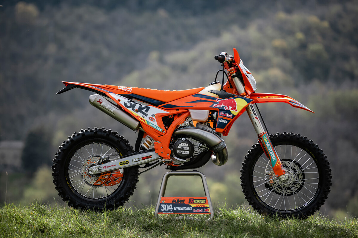 First look: Mani Lettenbichler’s (2024) Red Bull KTM 300 EXC