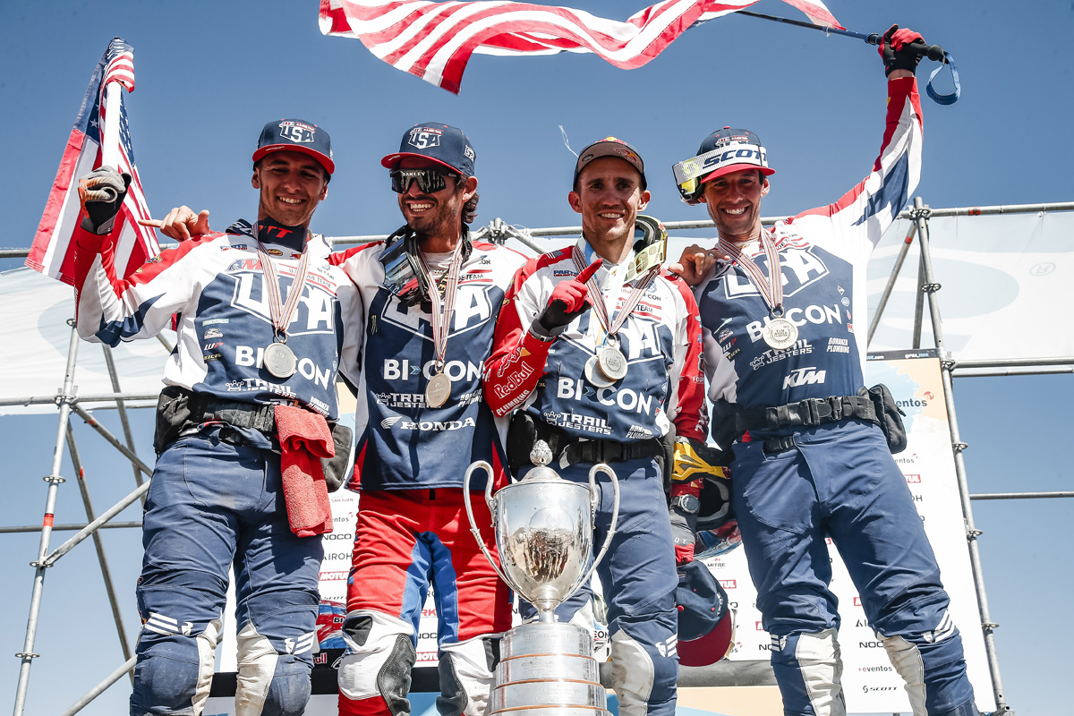 2023 ISDE Results: Day six drama for Swedish Juniors as USA claim the World Trophy
