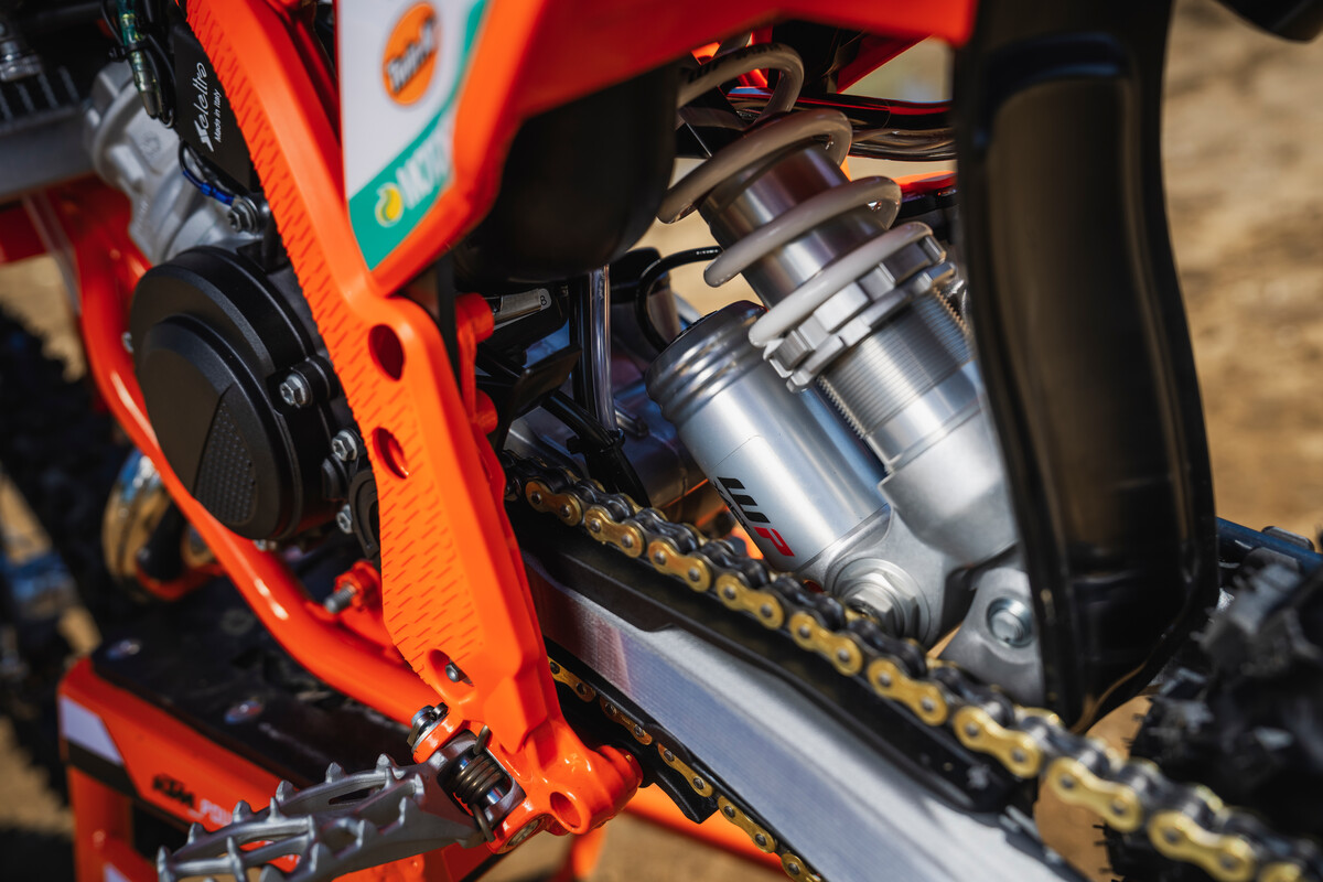 Quick look: Latest gen WP Pro Components suspension for 50cc and 65cc off-road bikes