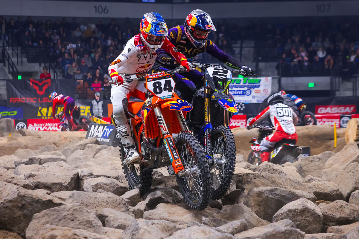 2023 EnduroCross: Trystan Hart dominates dramatic double-header in Idaho Falls
