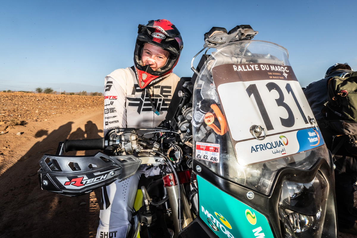5 minutes…Jane Daniels – on the verge of the Dakar Rally 2024
