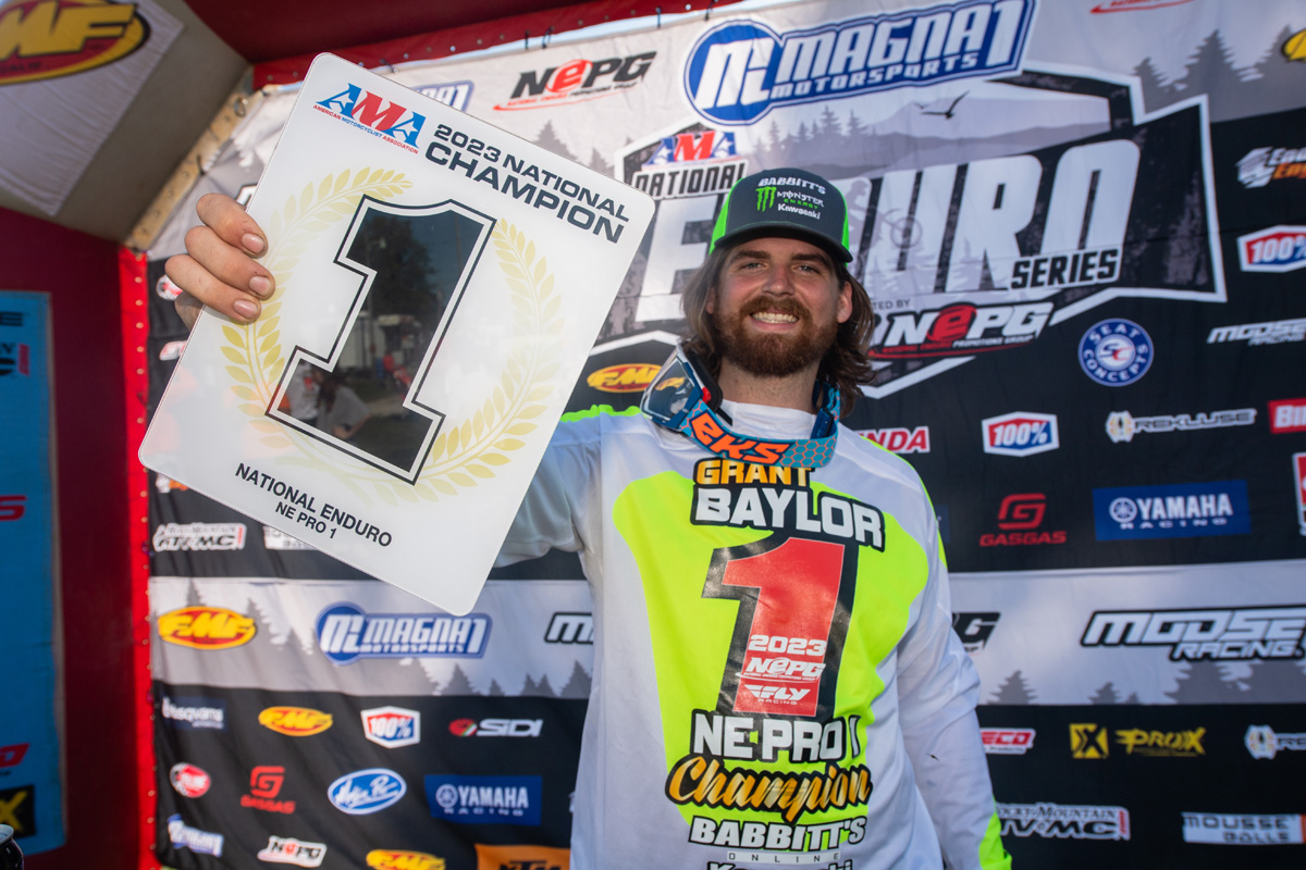 Muddobbers National Enduro: Grant Baylor crowned 2023 NEPG Champion as Steward wins Rnd 8