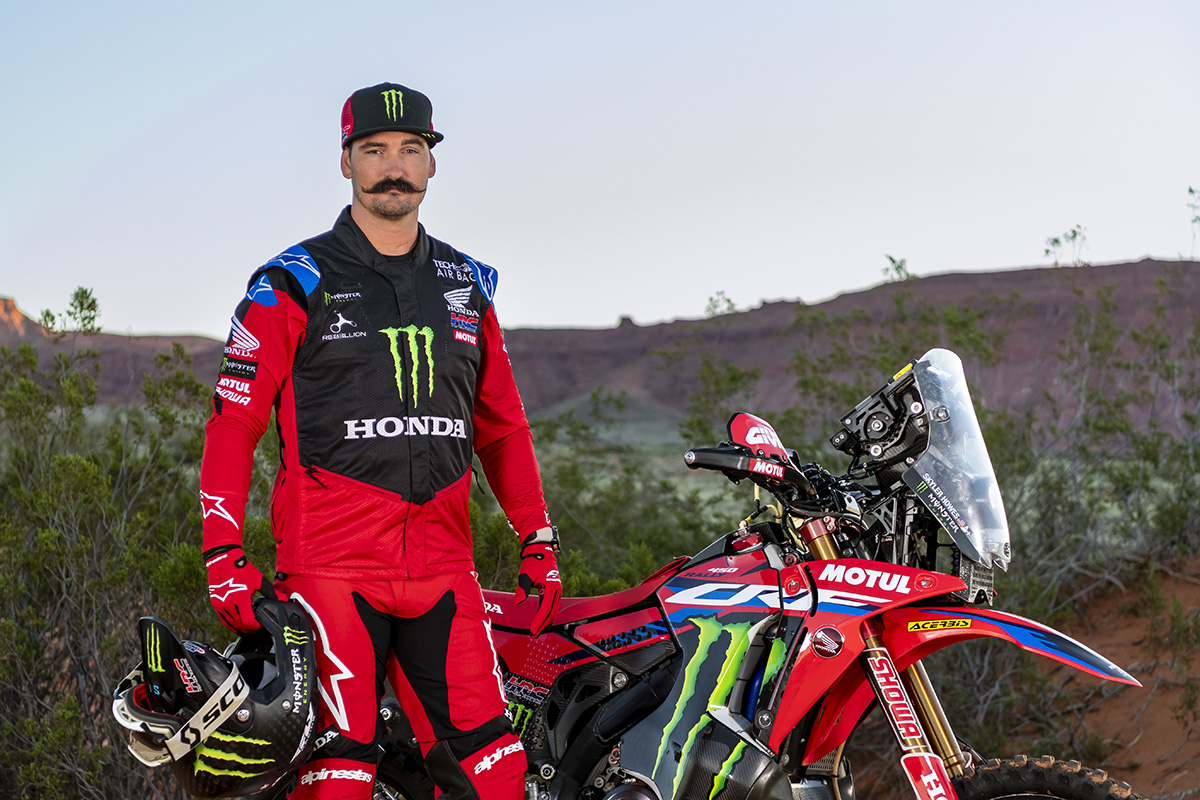 Skyler Howes joins Monster Energy Honda Rally Team