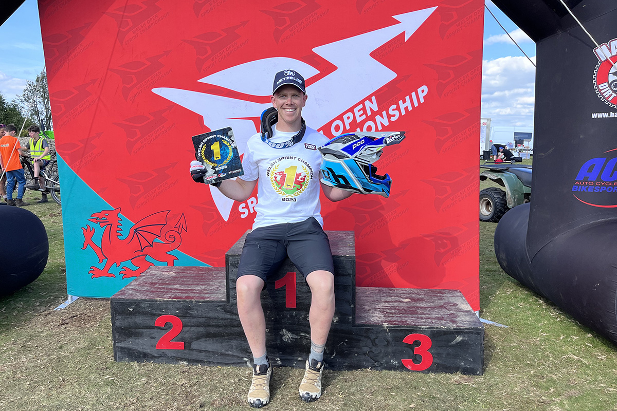 Steve Holcombe claims 2023 Welsh Open Sprint Enduro Championship