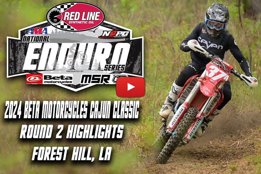 AMA National Enduro: 2024 Cajun Classic Round 2 Highlights