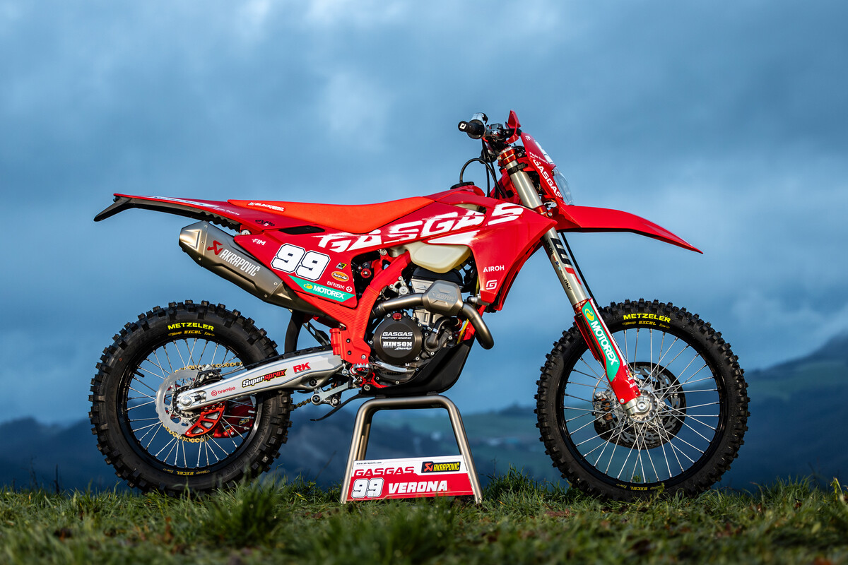 Pro Bike: Andrea Verona’s GASGAS EC 350F primed and ready for EnduroGP 2024
