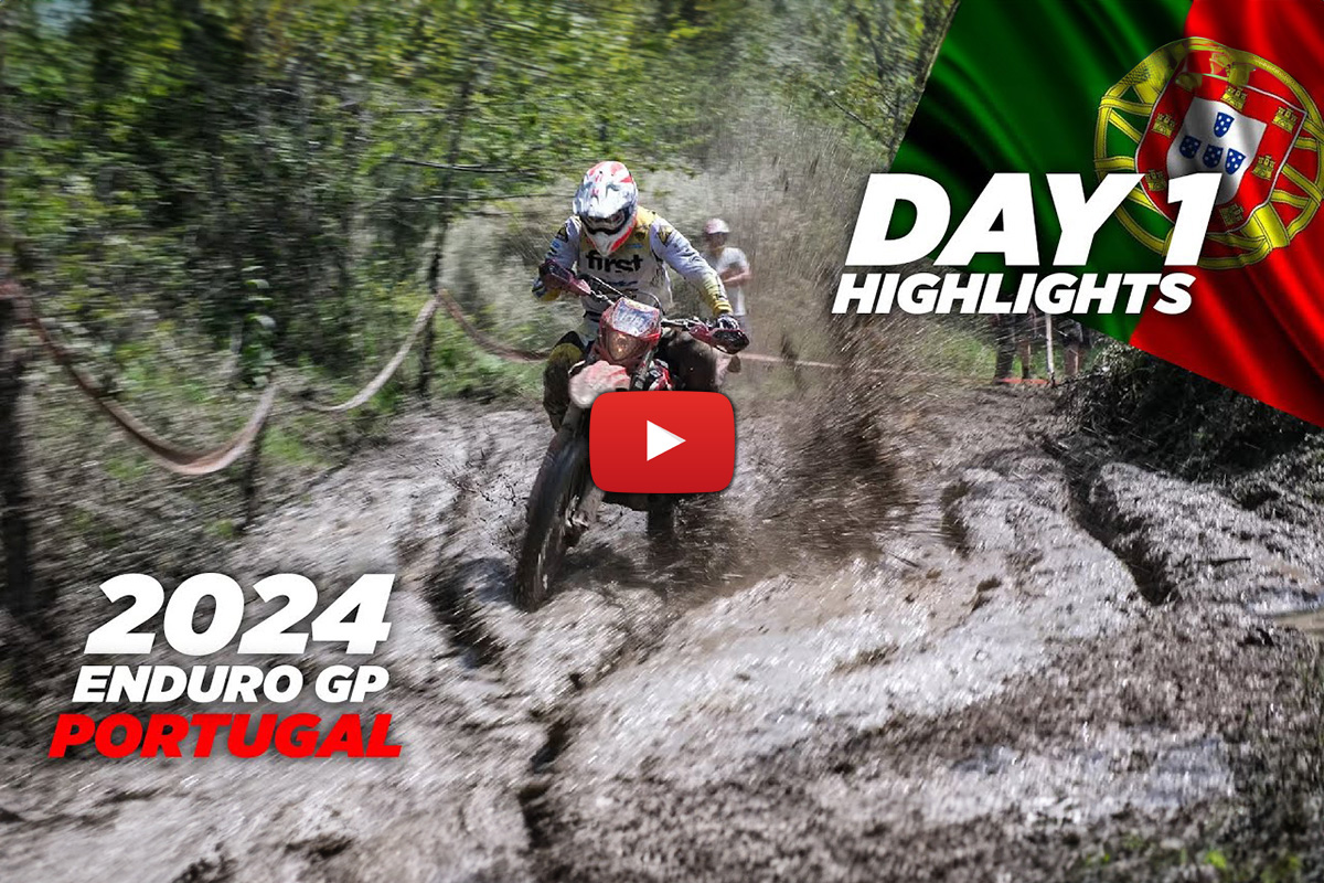 2024 EnduroGP: RAW video highlights Rnd2, Day 1 from Valpacos