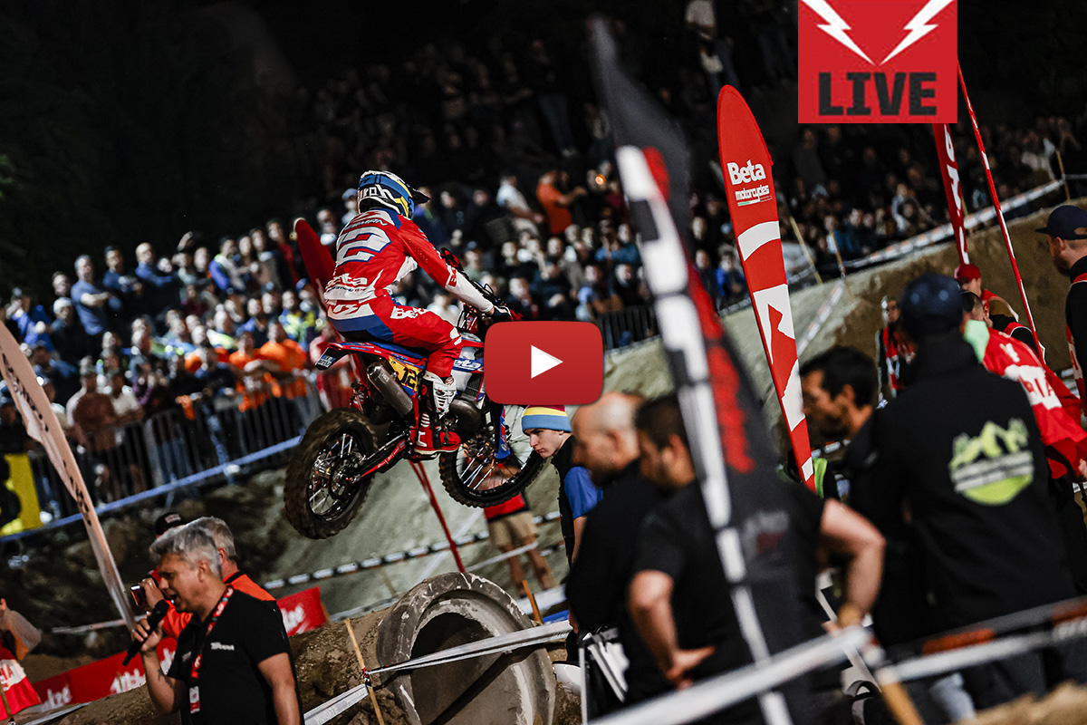 Watch the Friday night AKRAPOVIC Super Test live from Valpacos