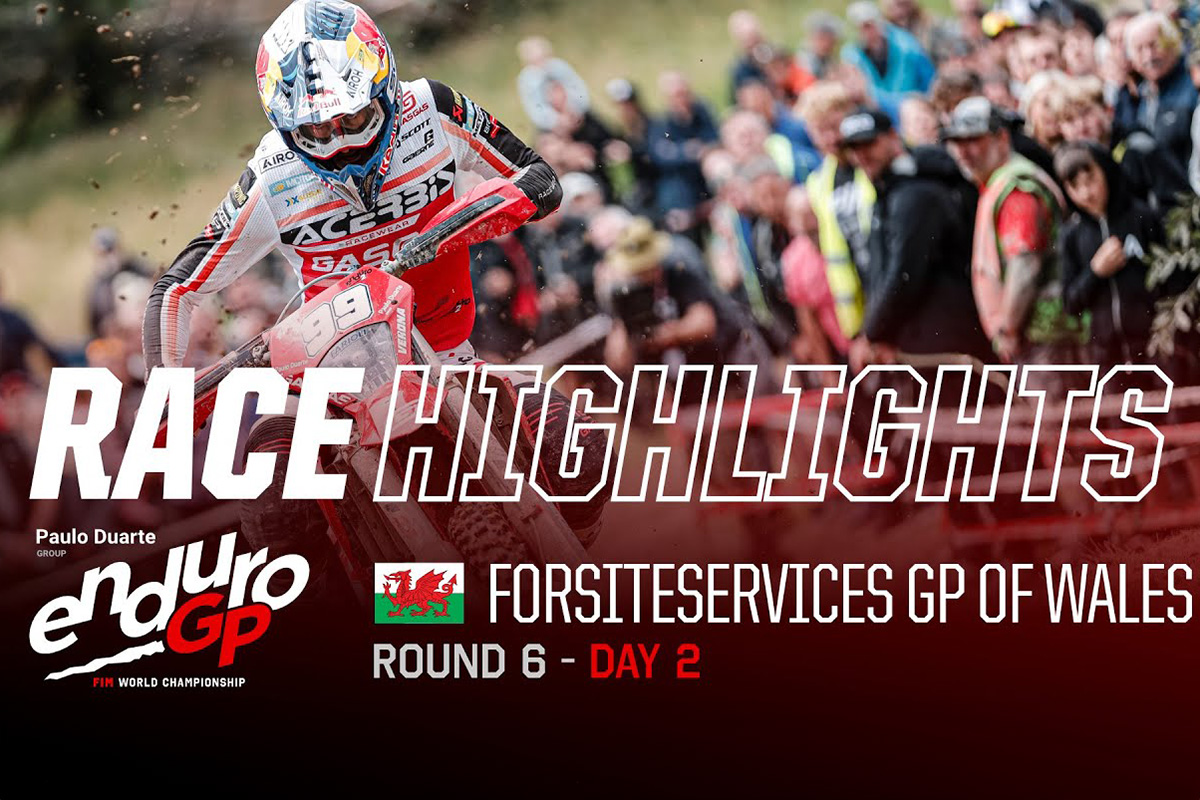 2024 EnduroGP of Wales: Day 2 official video highlights