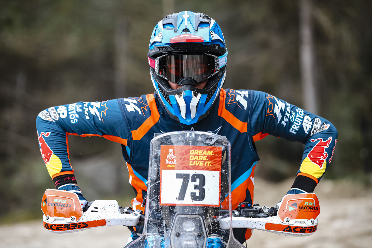 19-yr-old Spaniard Edgar Canet heading to Dakar 2025 with KTM