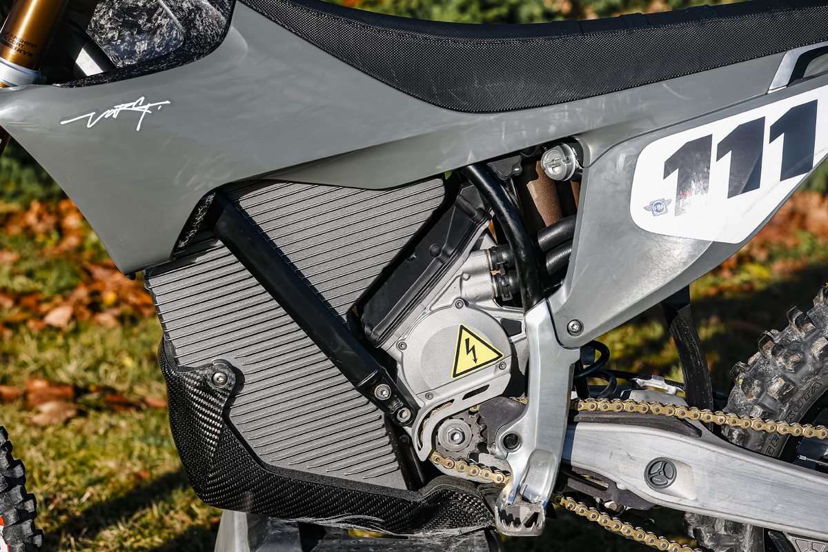 New Open E electric motorcycle class in GNCC 10am Sunday races