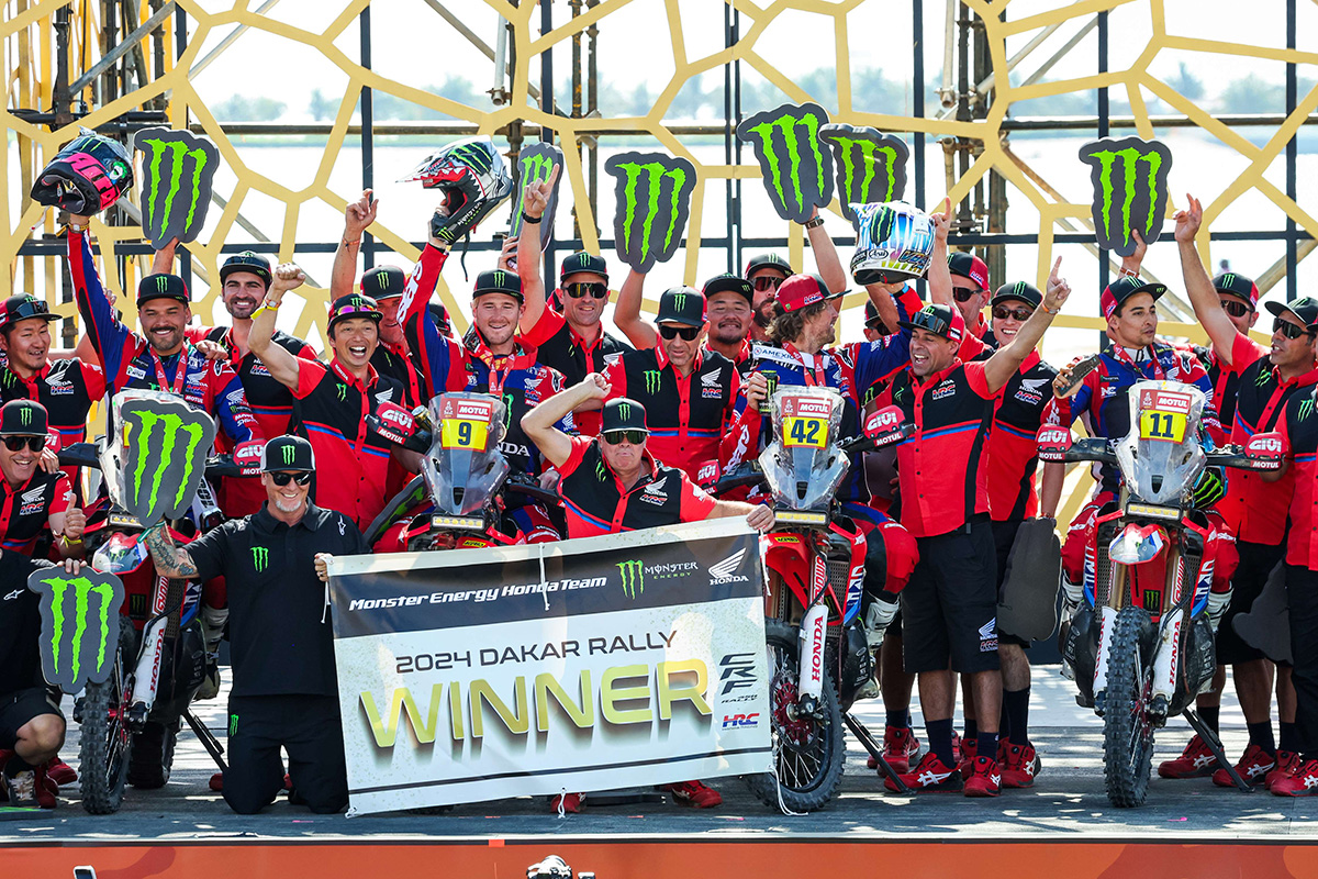 2024 Dakar Rally final official classification for bike categories