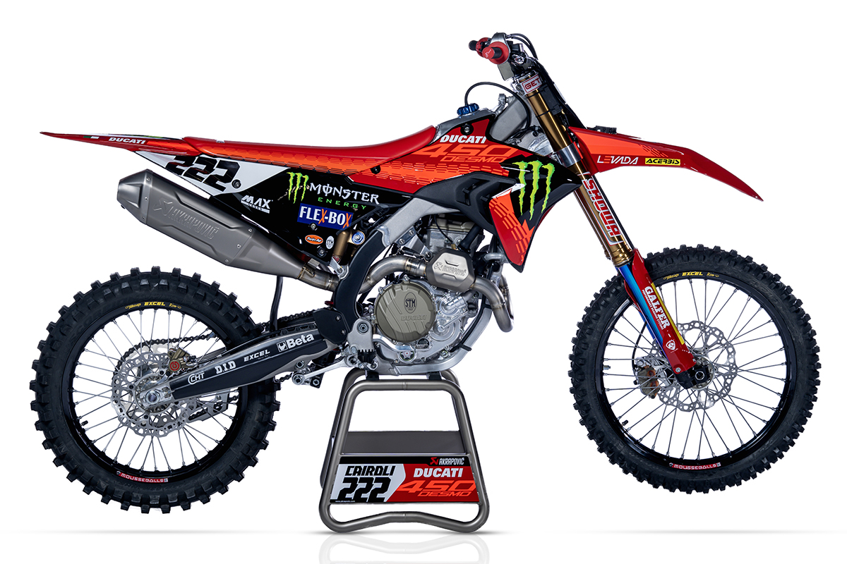 First look: Ducati Desmo450 MX – all-new MX bike revealed