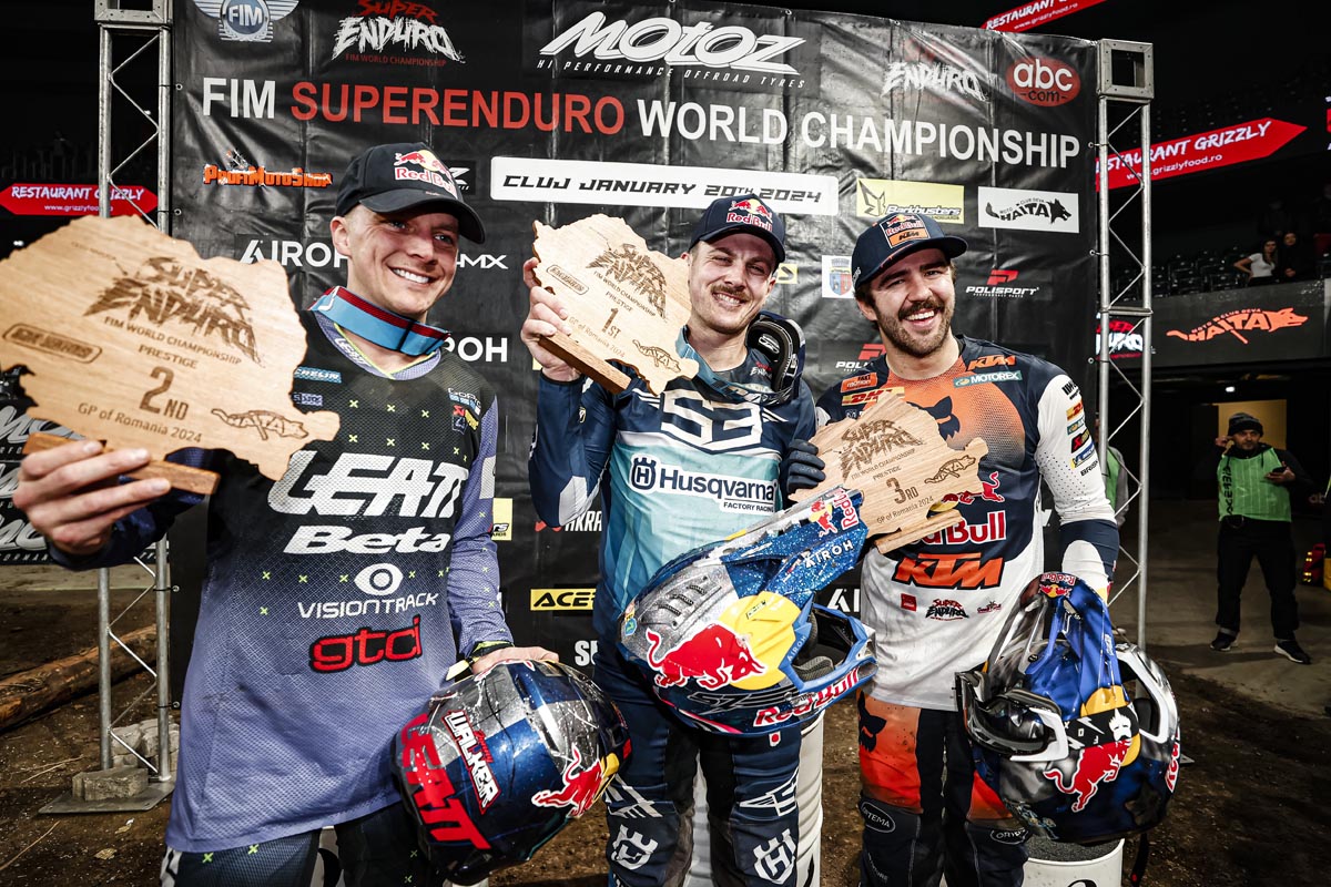 SuperEnduro 2024 results: Injury and Mouse Trap track can’t stop Billy Bolt  