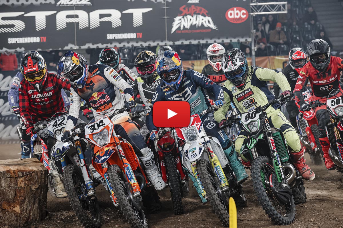 2024 SuperEnduro: GP of Romania video highlights – the night of the logs