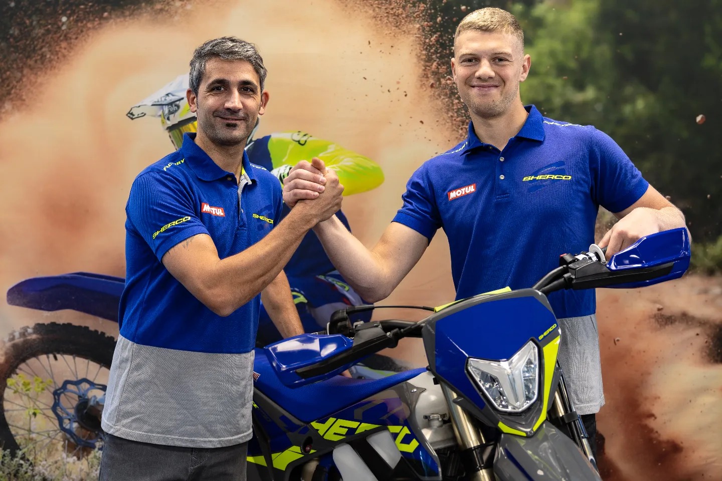 Sherco Factory Racing Sign Teo Kabakchiev for Hard Enduro World Championship