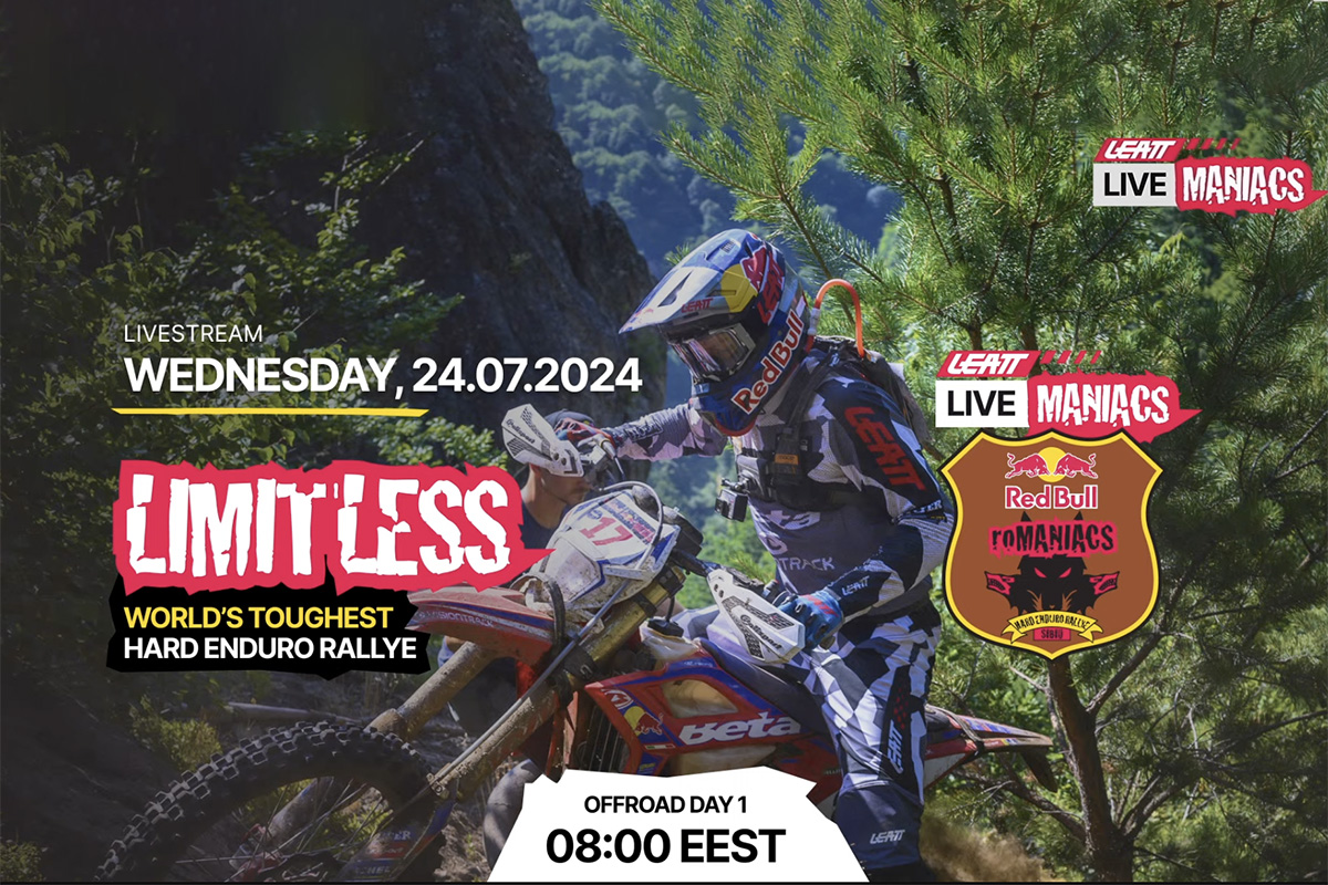 2024 Red Bull Romaniacs – Off Road Day 1 Leatt Live Broadcast