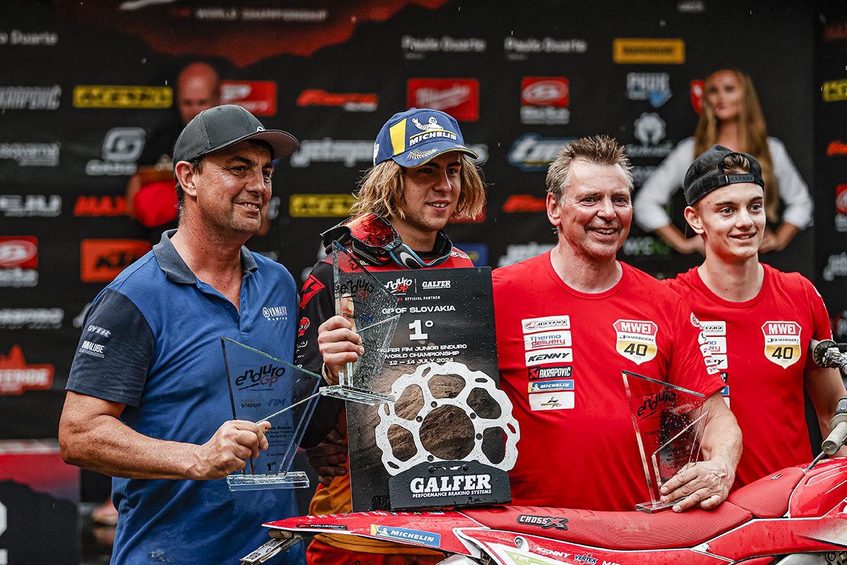 EnduroGP of Slovakia hottest topics – New high-flying Tassie, tasty tests and tied times 