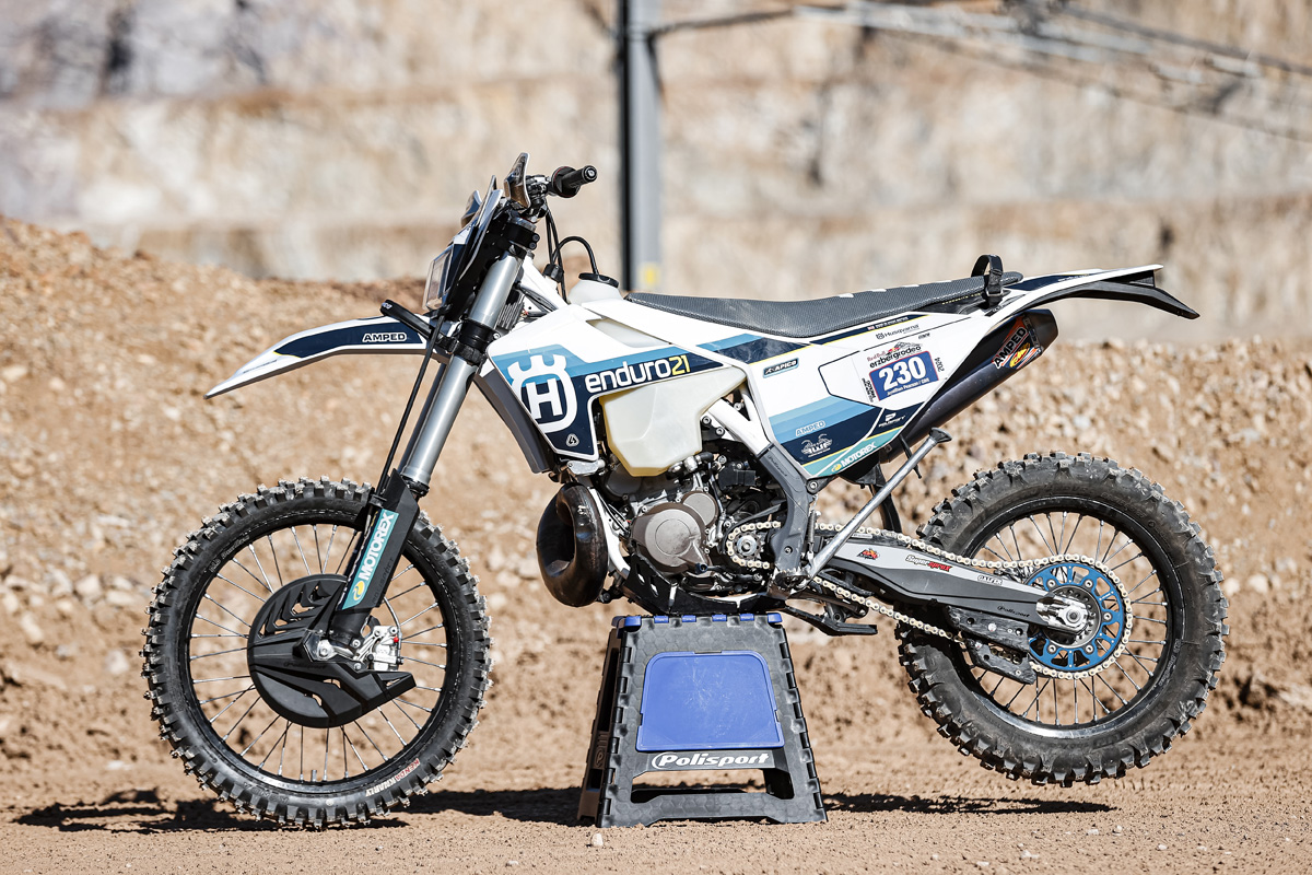 Erzberg Bike Check: Enduro21 Husqvarna TE 250 test mule set-up for the Iron Giant