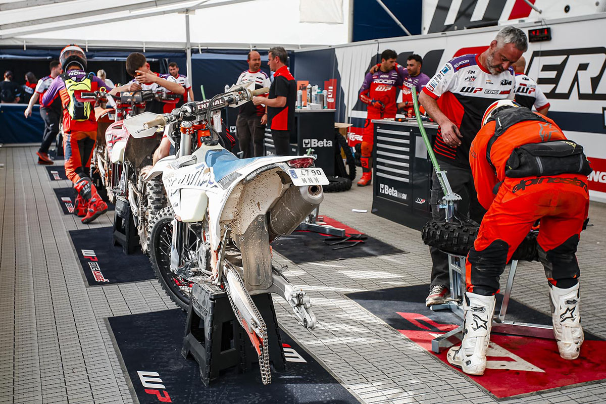 ISDE 2024 Spain assistance packages (and bike rental) EnduroGP team WP Eric Auge 