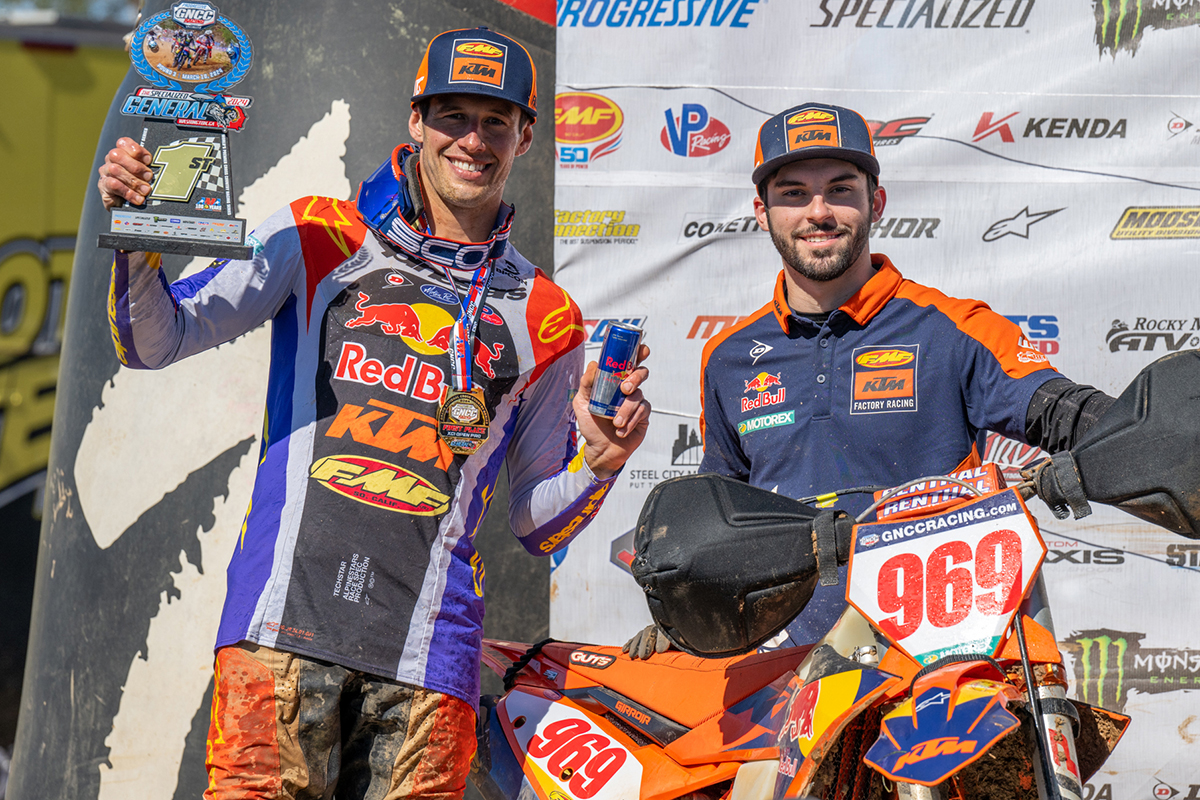 KTM USA re-sign Johnny Girroir, Grant Davis and Gus Riordan