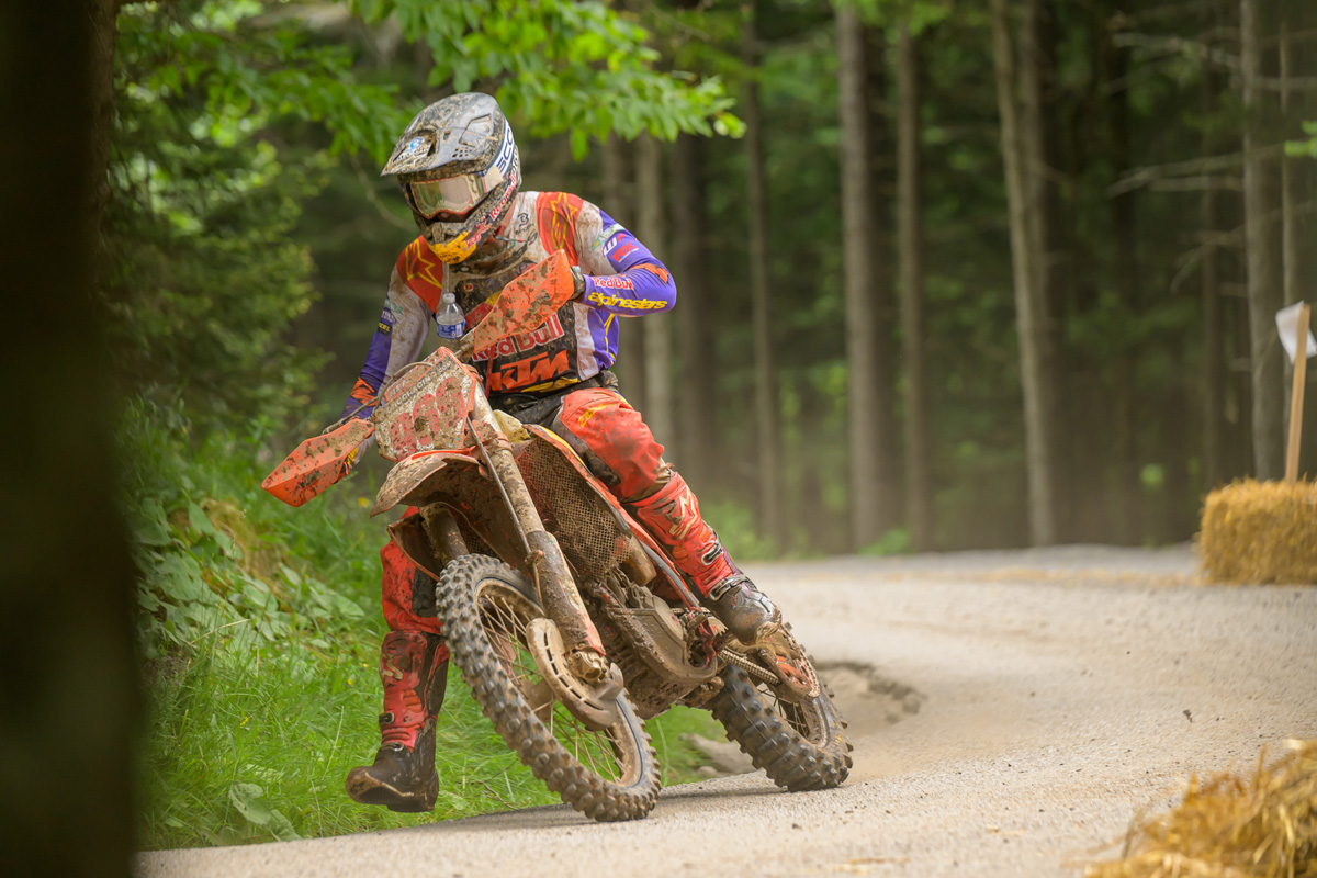 Snowshoe GNCC: Last lap pass earns Girroir fifth win