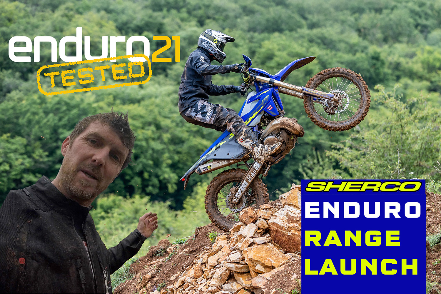 2025 Sherco Enduro Range – media launch test highlights