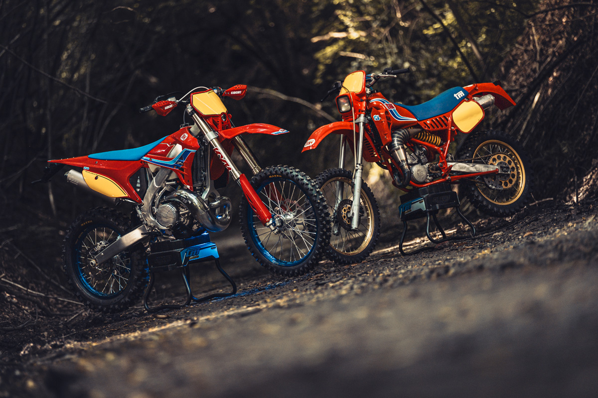 First look: TM Moto Red Dream Limited Edition ‘80s retro enduro models
