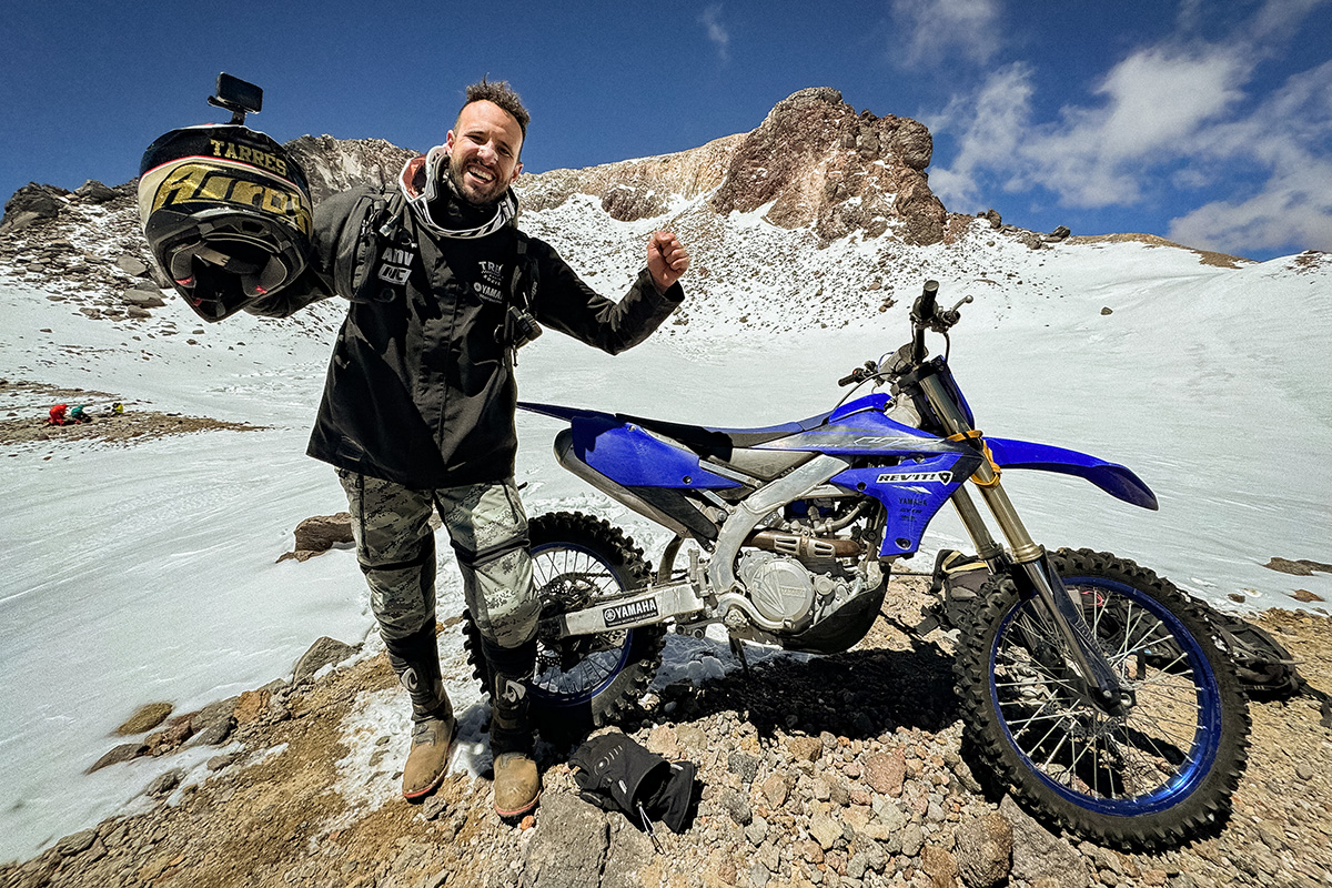 Pol Tarres sets world altitude record with Yamaha Ténéré and YZ450FX 