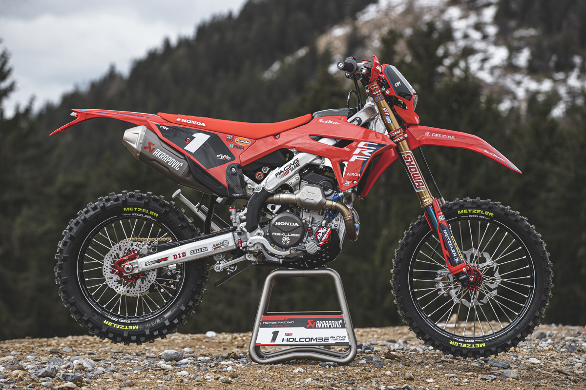 Pro Bike: Steve Holcombe’s 2024 Honda CRF 250RX Enduro
